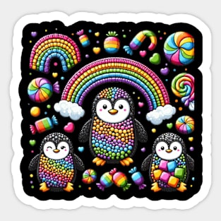 Candy Penguins II Sticker